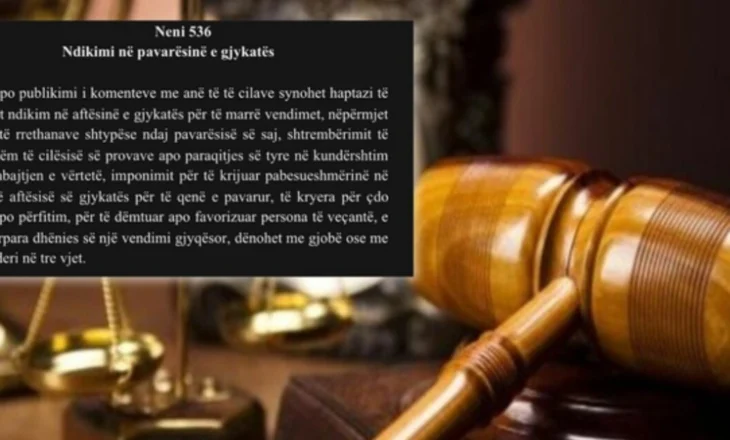 Nenet e reja të Kodit Penal, frymëzuar nga Turqia? Ekspertët paralajmërojnë për rrezik ndaj demokracisë