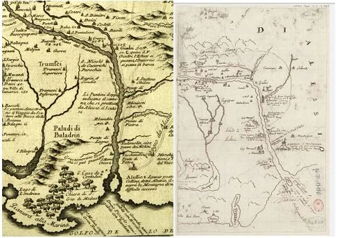 NJË SKICË HARTOGRAFIKE E PANJOHUR E SHEK. XVII E ZONËS SË NËNSHKODRËS DHE ZADRIMËS – Nga Ndrekë Zalli