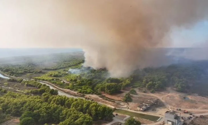 Normalizohet situata në pyllin e Poros, vijon monitorimi i vatrave aktive të zjarrit