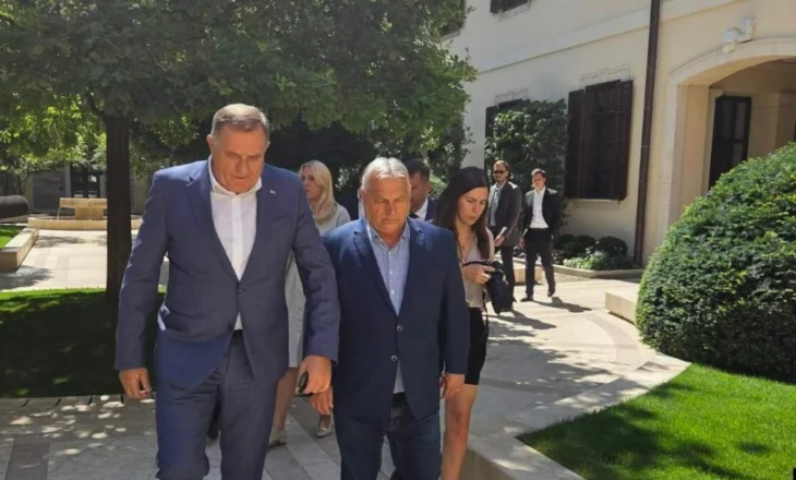 Orbani takohet me Dodikun, thotë se Hungaria s’e pranon dënimin e gjykatës ndaj tij