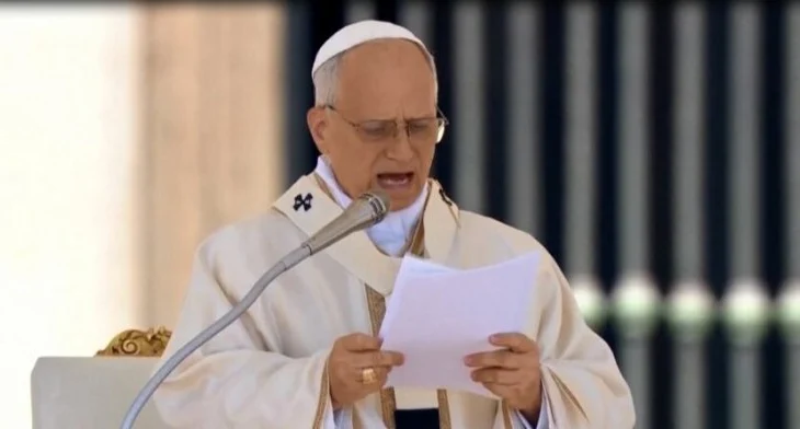 Papa Leoni XIV bën thirrje për paqe, kërkon armëpushim të përhershëm në Gaza