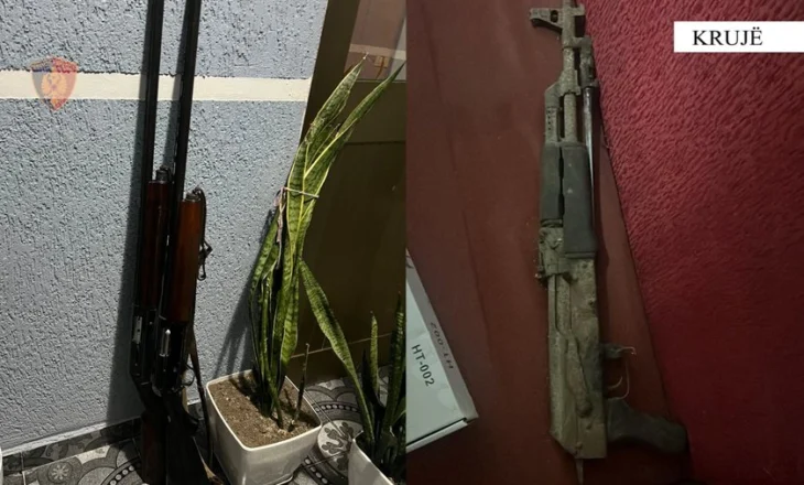 Parandalohet krimi, 41-vjeçari kanosi me kallashnikov familjarët e tij