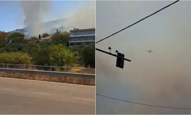 Patra nën flakë! Zjarret shpërthejnë edhe në Greqinë Perëndimore, mbi 100 mijë hektarë të shkrumbuara, evakuime urgjente në disa zona