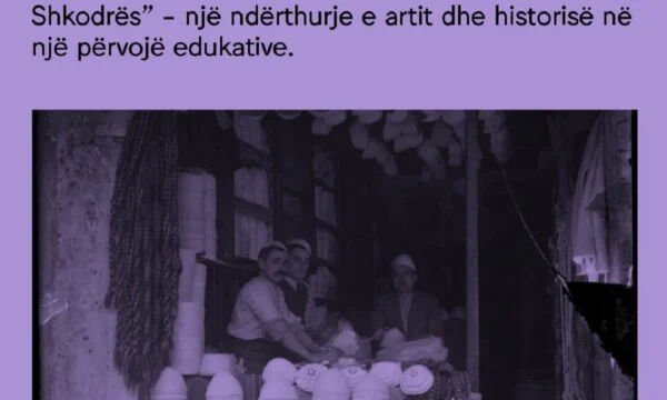 “Peep Show Box” sjell Pazarit të Vjetër të Shkodrës në mini-teatër letre