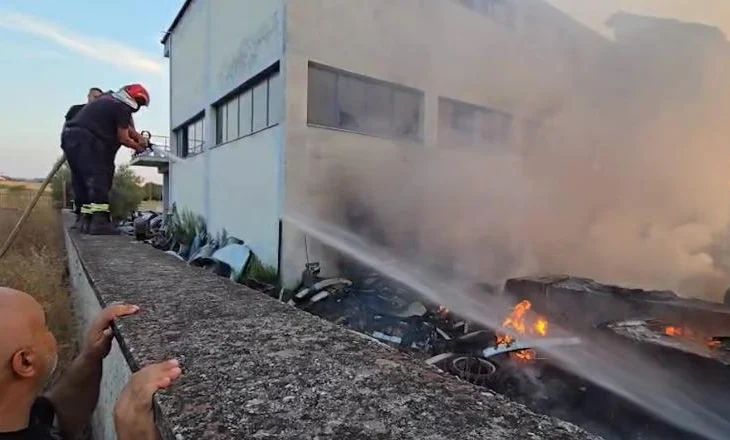 Përfshihet nga flakët një servis në Fier, raportohet për dëme të konsiderueshme