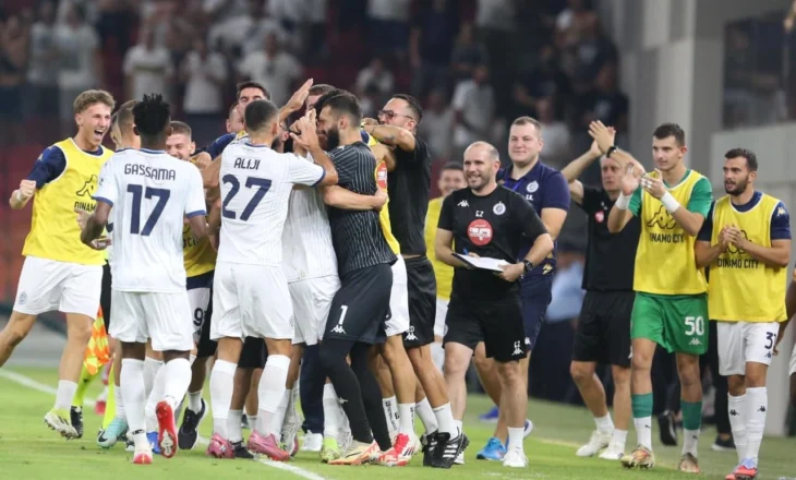 Përmbysje spektakolare në shtesë, Dinamo mund gjigantët kroatë të Hajduk Split dhe kualifikohet në play off-et e Conference League