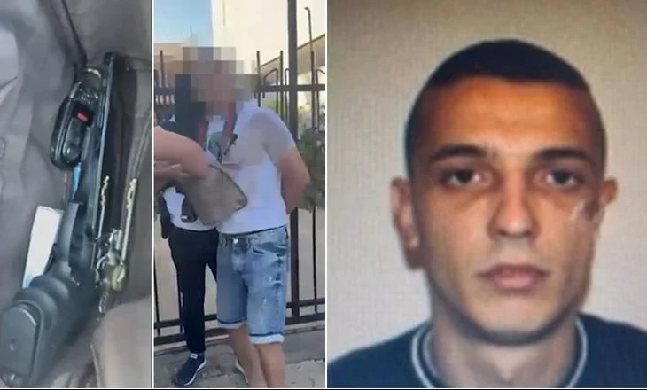 Pistoletë me fishek në fole/ Operacion policor në Durrës, në pranga dy persona, njëri me rrezikshmëri të lartë