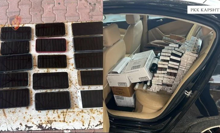Po kontrabandonte ushqime, alkool, cigare dhe celularë nga Greqia, arrestohet në kufi ‘tregtari’ 57-vjeçar (Emri)