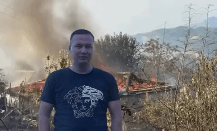 Po shohim vdekjen me sy”/ Heroi 35-vjeçar shpëton tre familje nga flakët, humb shtëpinë e tij