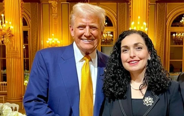 Presidentja Vjosa Osmani publikon letrën e Trump