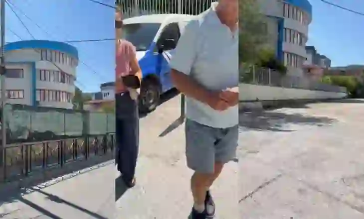 “Pse ia merr lekët?!”/ Braçe përplaset me qytetarin që u merr para banorëve kur parkojnë në rrugë