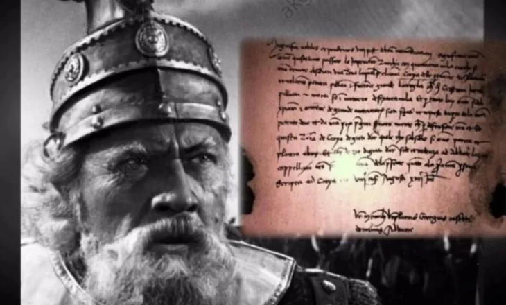 Publikohet letra e rrallë, e nënshkruar nga Gjergj Kastrioti Skënderbeu