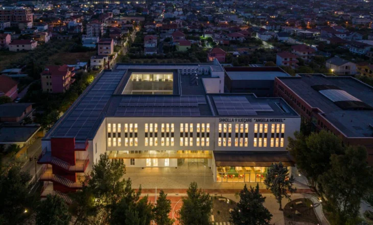 Rama publikon pamje nga shkolla e re “Angela Merkel” në Kamëz: Xhevahir arkitektonik