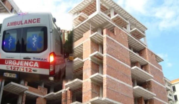 Ranë nga lartësia, plagosen 2 punëtorë ndërtimi në Tiranë