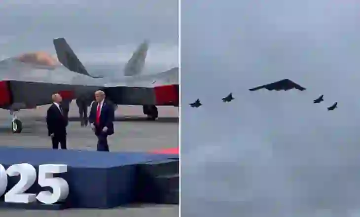 Reagimi nga Putin e Trump kur F-35 dhe B-2 fluturuan mbi ta