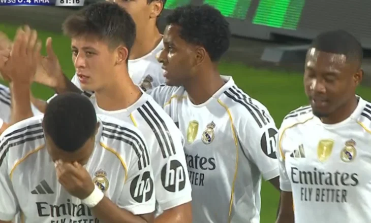 Real Madrid nuk toleron as në miqësore, shkëlqen Mbappe! Fitore e pastër në Austri (video)