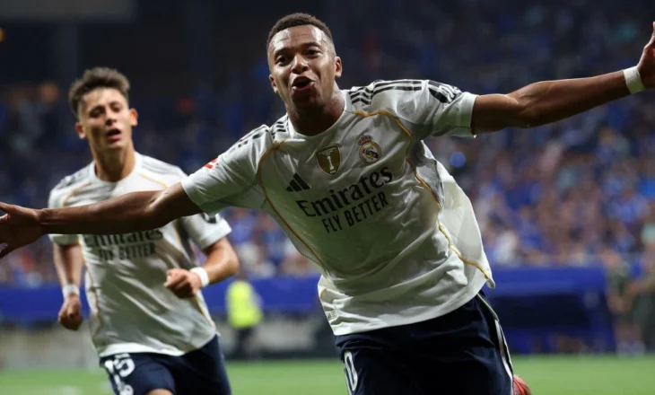Real Madrid perfekt në start, triumfon pastër ndaj Oviedo-s, Mbappe realizon “dopietë”, Alonso: Po rritemi (VIDEO)