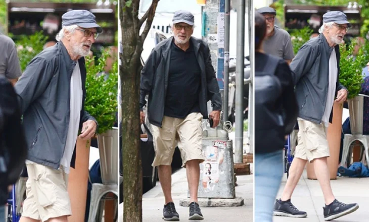 Robert De Niro fotografohet në rrugët e New Yorkut, publiku vëren ndryshime në pamjen fizike të aktorit