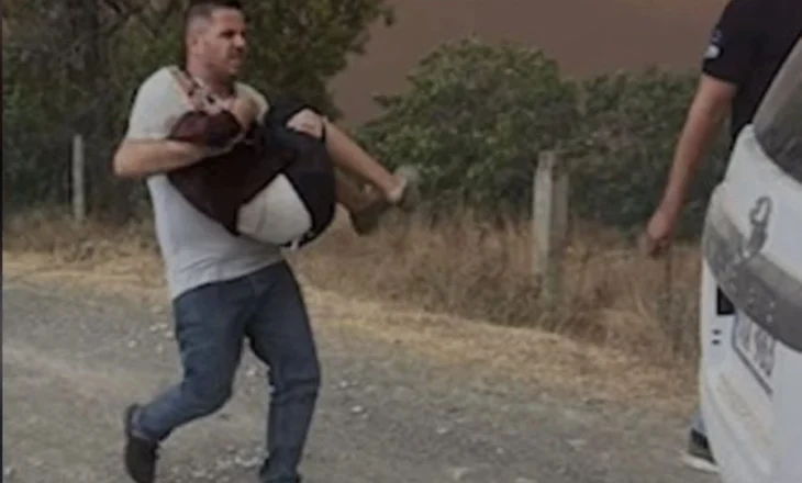 Rrezikoi jetën në Gramsh, flet polici hero që luftoi me flakët për të shpëtuar të moshuarën