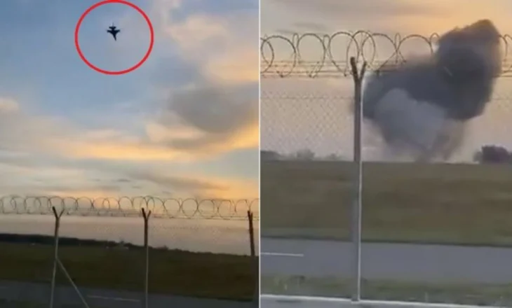 Rrëzohet gjatë paradës ajrore avioni luftarak në Poloni, humb jetën piloti