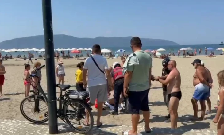 Rrëzohet në Vlorë parashutistja, po fluturonte përgjatë bregdetit të Lungomares