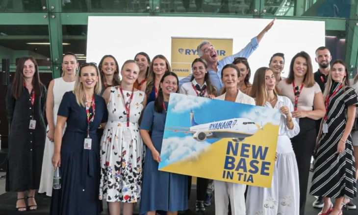 Ryanair me 10 destinacione të reja, më pranë bashkëatdhetarëve në diasporë