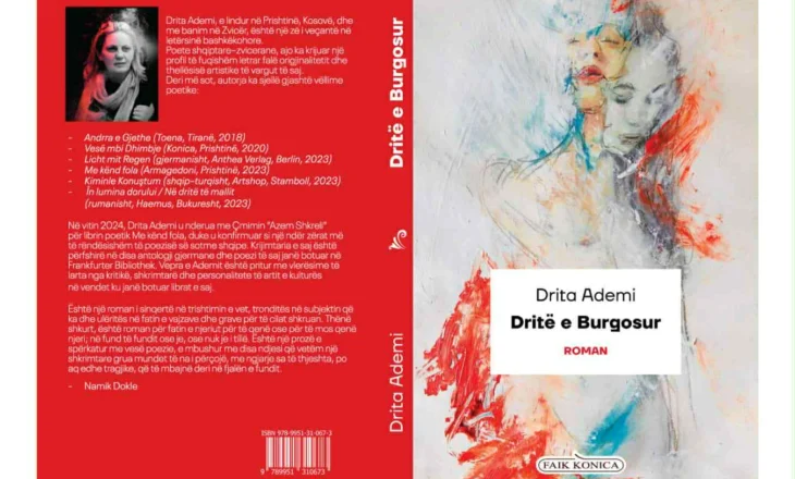 Së shpejti botohet romani “Dritë e burgosur” nga Drita Ademi