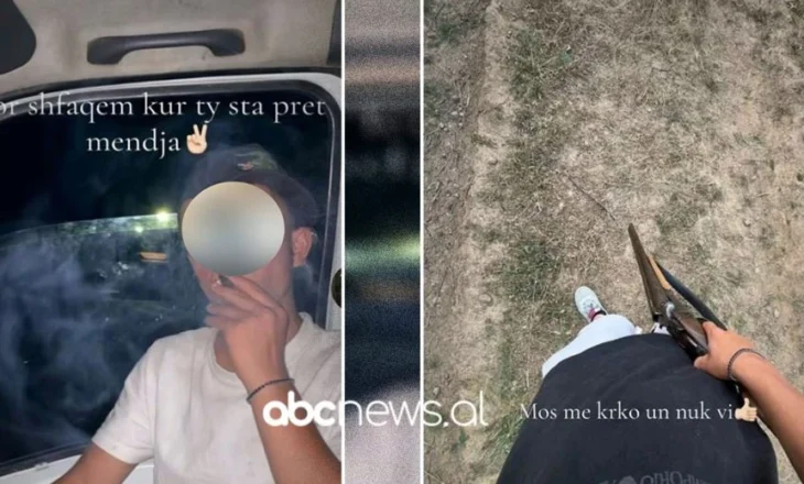 “Shfaqem aty ku s’ta pret mendja”! Me armë gjahu në dorë, çfarë postonte vrasësi i 14 vjeçarit në Maliq