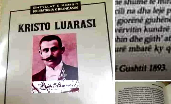 Shihni se çfarë shtrembërime i janë bërë historisë së Shqipërisë nga historianë- shërbëtorët e shokut Enver..Derisa Kristo Luarasi më 1893 shkruan për shkollat shqipe e i falënderohet Sulltanit