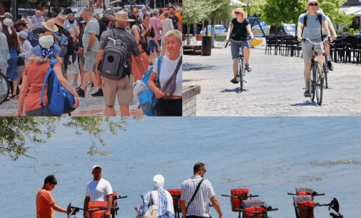 Shkodra e tejmbushur me turistë, Rama ndan fotot e bukura