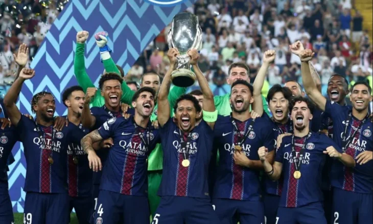 Shpërblimi “qesharak” që mori PSG si fituese e Superkupës së Europës