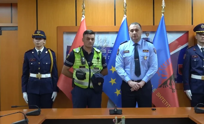 Shpëtoi të aksidentuarit/ Polici vlerësohet me Certifikatën për Shërbime të Dalluara