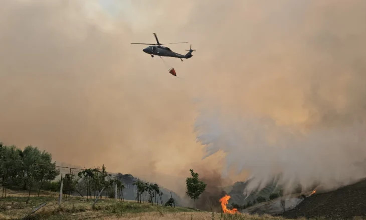 ‘Shqipëria në flakë’,Mbrojtja:30 vatra zjarri janë ende aktive,ja zonat e rrezikuara