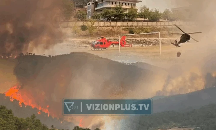 Shqipëria në “luftë” me zjarret, ministria e Mbrojtjes jep detaje mbi situatën: 37 vatra zjarri të evidentuara, 30 aktive