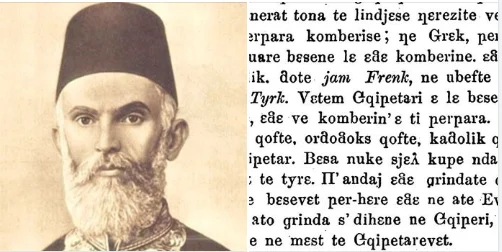 “Shqipëtari, mysliman qoftë, orthodhoks qoftë, katholik qoftë, është gjithë-një Shqipëtar”
