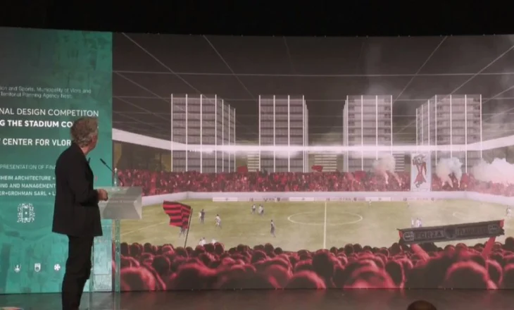 Stadiumit të Vlorës i shtohen 6 kulla/ Rama ndryshon projektin e belgëve, mbin një ‘përbindësh’ 40 kate