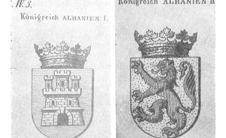 Stema shqiptare në tabelën heraldike të Millan A. Simiqit (FOTO)