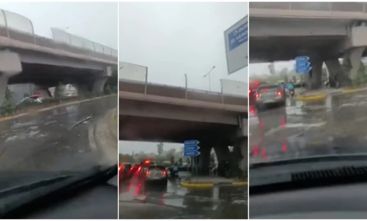 Stuhia rrëzon mbrojtësen e rrugës te “Pallati me shigjeta”