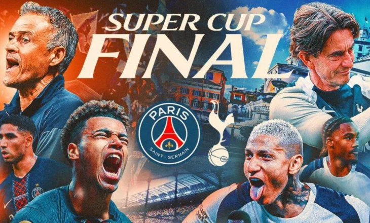 Superkupa e Europës, ja formacionet e mundshme. PSG dhe Tottenham duan ta bëjnë “sefte”