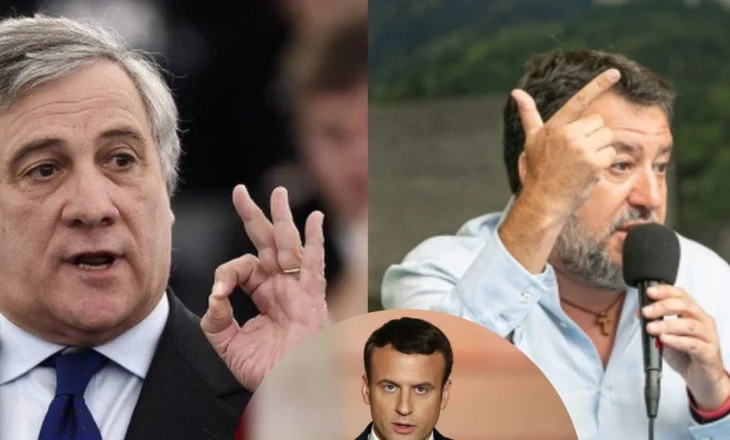 Tajani i përgjigjet Salvinit për deklaratat ndaj Macron: Për politikën e jashme flet Meloni dhe unë