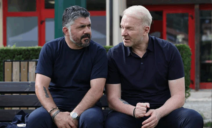 Tare pret Gatuzon dhe Bufonin, stafi i Italisë ndjek stërvitjen e Milanit