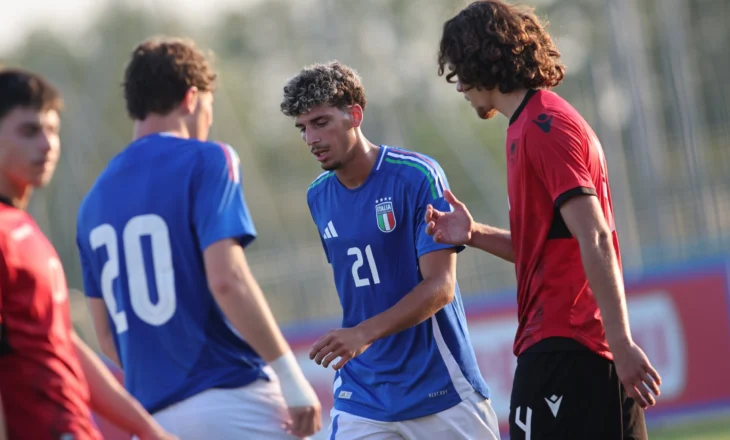 Testi dytë U19/ Shqipëria barazon me Italinë në Novara, dëmtohet Arifi