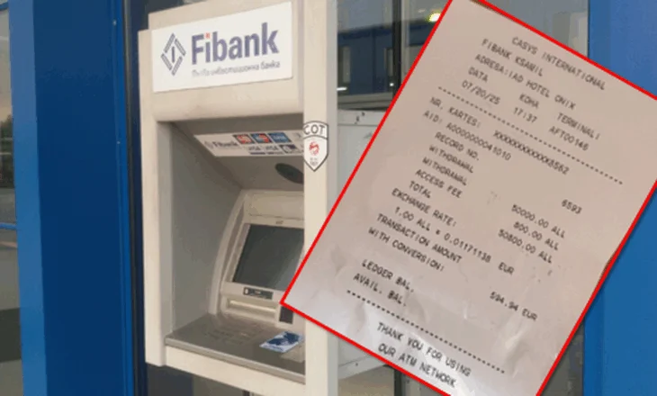 Tjetër rast nga Ksamili! FI Bank “zhvat” edhe turistin holandez, tërhoqi 500€ i mbajti 94€ komision
