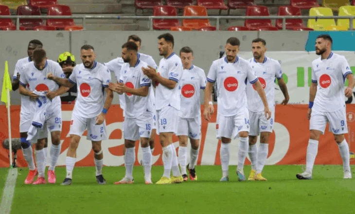 Tre golat e Steauas përmbysin Dritën, Ballkani del fitimtar në ballafaqimin e parë me Shamrokun