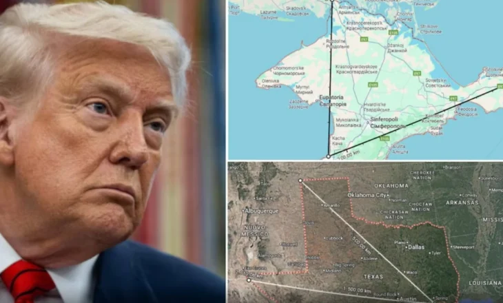 Trump sërish viral në rrjet, Presidenti ngatërrohet kur flet për Krimean: E madhe sa Teksasi dhe në mes të oqeanit
