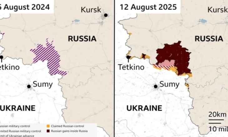 Trupat ukrainase përparojnë drejt Summyt/ Ukraina: Po zhvillojmë operacione ushtarake në Oleksiivka dhe Yunakivka