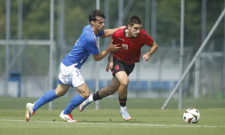 U-19/ Paraqitje pozitive, Shqipëria barazon ndeshjen e dytë me Italinë