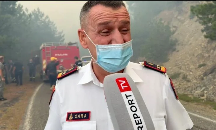 Vatra në Fushë Arrëz, Cara: Era e ka nxjerrë situatën jashtë kontrollit, duhet ndërhyrje nga ajri
