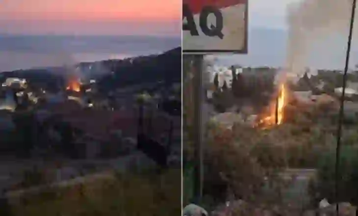 Vendi nuk gjen qetësi/ Zjarr edhe në varreza, rrezikohen ullishtet e fshatit