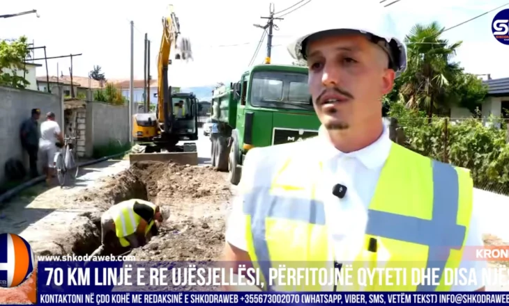 VIDEO – Bashkia Shkodër dhe UKSH investim në 70 km rrjet ujësjellësi, përfiton qyteti dhe disa njësi…